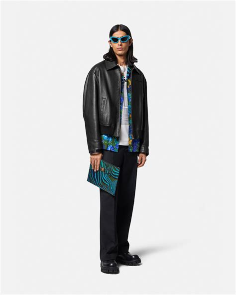 veste versace algerino|net a porter versace jacket.